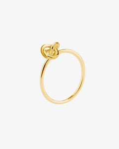 Le knot ring gold